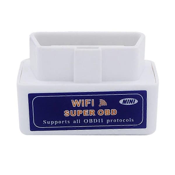 Mini Auto Kode Leser Bluetooth-kompatibel PIC18F25K80 Dobbel PCB Bilskanner OBD2 -327 1.5 BT/WIFI, Hvit
