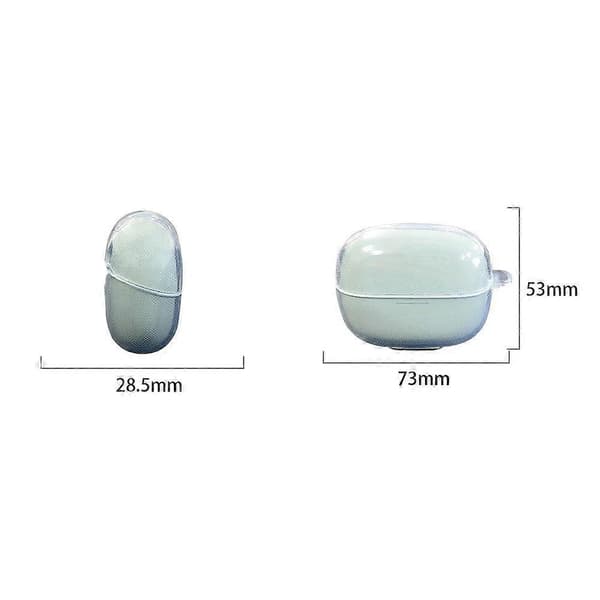For Redmi Buds 8 Pro Silicone Protective Case for Headphones Shockproof Shell Grön