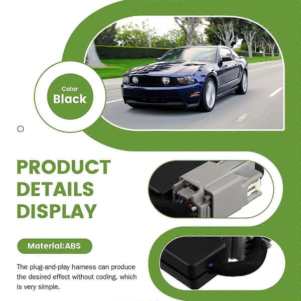 Bakljus Dynamisk Blinkers Adapter Kabelhärva Blinkermodul Kit (10-Pin:US) för 2010-2022
