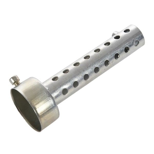 2X Silver Motorcykel Avgasrör Ljuddämpare Insats Baffel DB Killer Ljuddämpare 48mm x 140mm