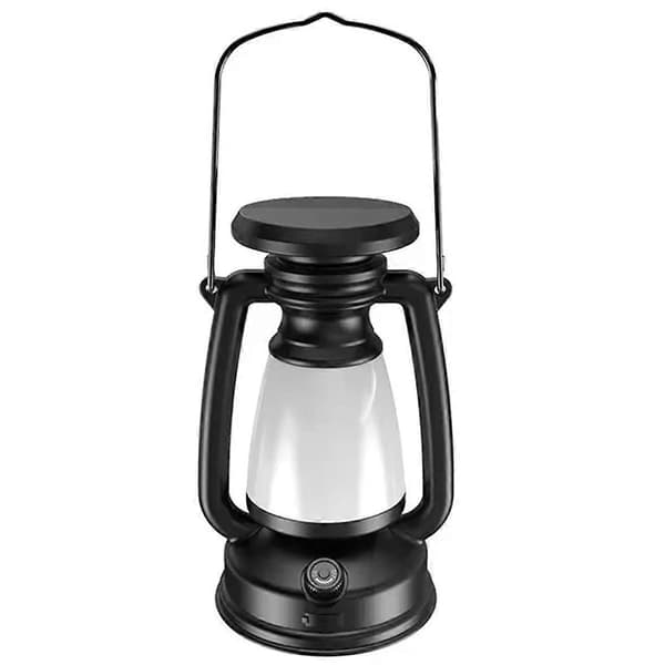 Solar Camping Lantern Bærbar Camping Lantern Atmosfærelys Utendørs Telt Retro Lantern