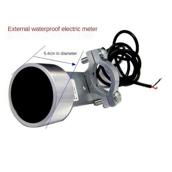 DC6-120V Bly-syra Batterikapacitetsindikator LED Digital Voltmeter Spänningsmätare 48V