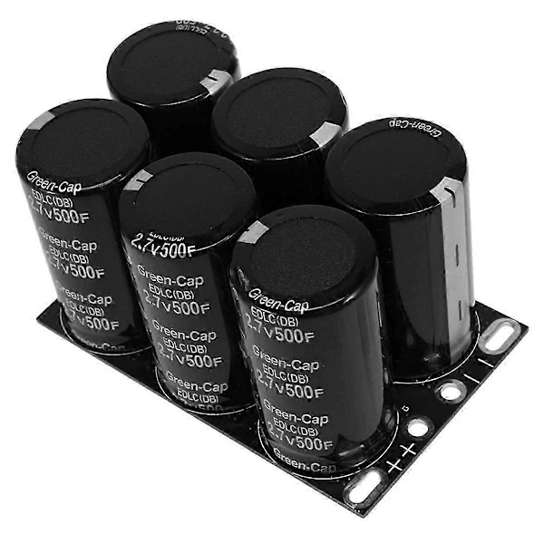 Til Kondensator 2.7V 500F med Beskyttelsesplade Kondensatorer