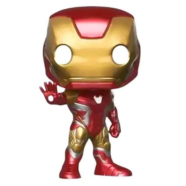 POP Marvel Avengers Figurer Spider-Man Iron Man Captain America Thor Hulk Thanos War Machine Model Børnegave Legetøj 4