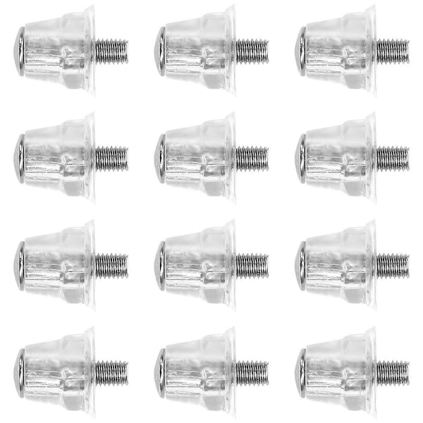 12 kpl Jalkapallokenkien Nappulat Kenkien Nappuloiden Vaihto-osa Urheilutarvike Jalkapallokenkien Piikit Avaimella 15mm