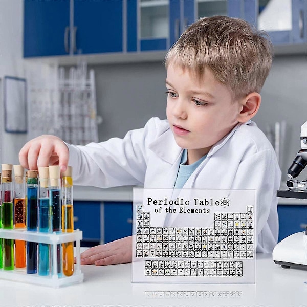 Periodiska systemet med riktiga element inuti, Periodiska systemet med riktiga element, Tabla Periodica Con Element