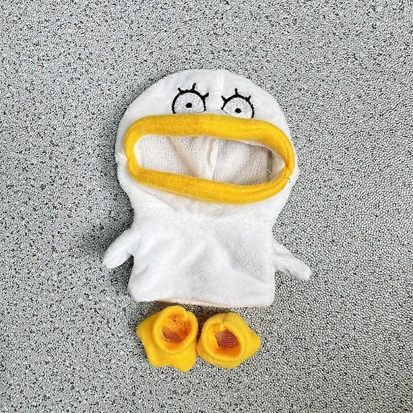 Mini Plysdukke Tøj Outfit Tilbehør Til Labubu V1 V2 Idol Dukker alfabet Tøj Gave 1
