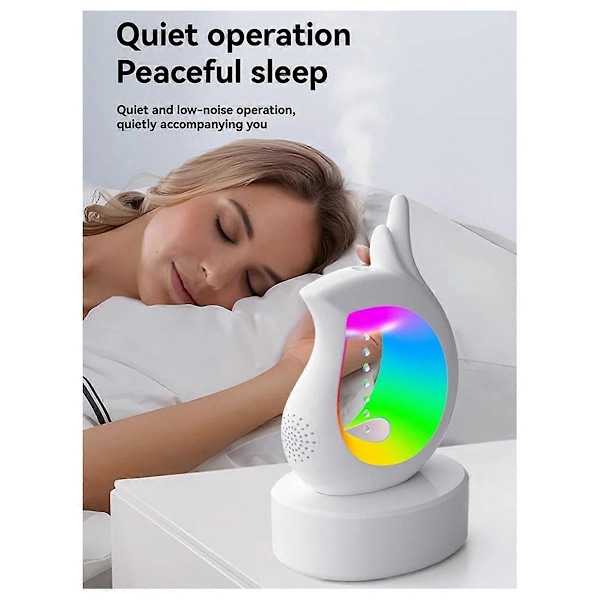 Y16 Bluetooth Högtalare Anti Luftfuktare Lågt Ljud Atmosfär RGB