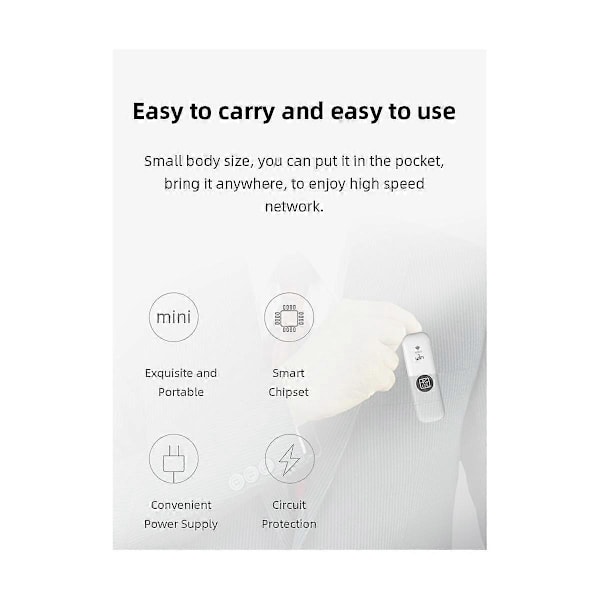 2 stk. 4G USB WIFI Modem med Slot 4G LTE Bil Trådløs Wifi Router Understøtter B1/3/5/7/8/20/28 Europæisk