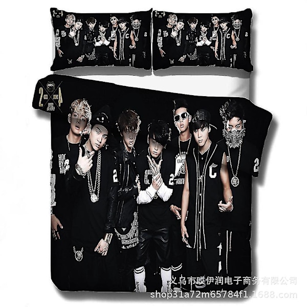 Wish Bts Stor Kollektion Sängkläder Fyrdelat Hemtextil Täcke Örngott Q E 140x210 two-piece set