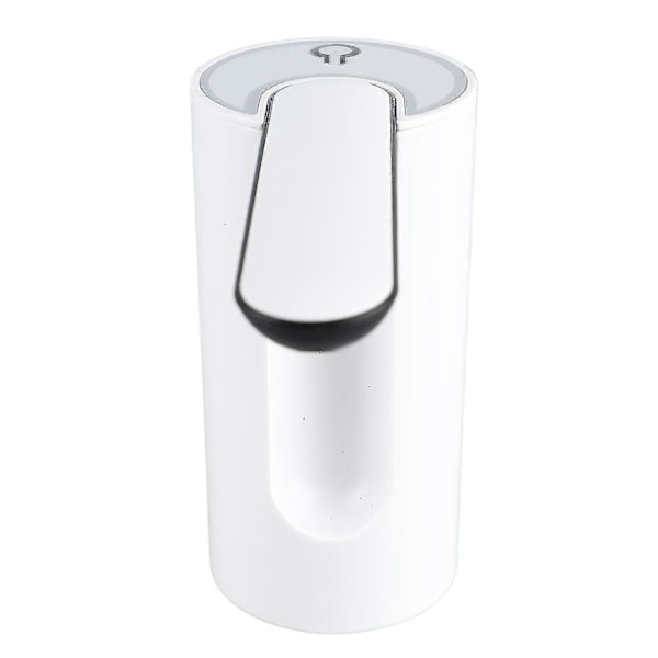 Bærbar Elektrisk Vanndispenserpumpe - Sammenleggbar Design, USB-Lading, Smart Touch, Automatisk Drikkevannspumpe (Hvit)