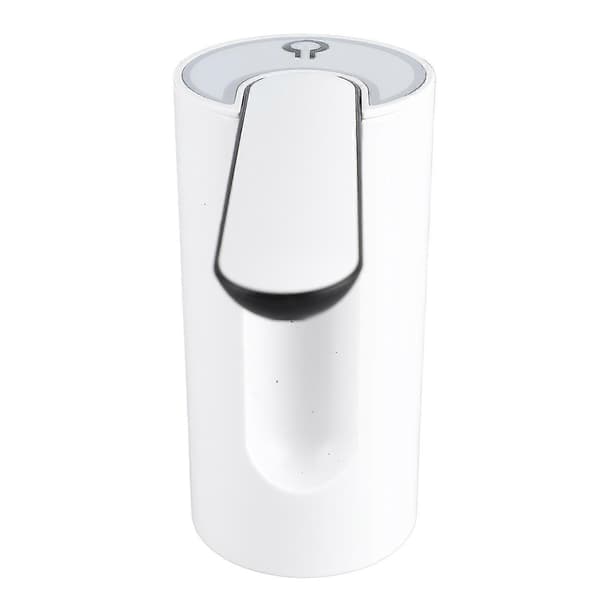 Bärbar Elektrisk Vattendispenserpump - Vikbar Design, USB-laddning, Smart Touch, Automatisk Dricksvattenpump (Vit)