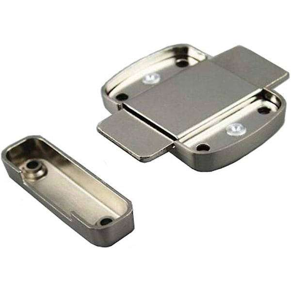 Spärrar och Spärrar Roterande Dörrspärr Vridspärr Fönsterdörrspärr Säkerhetsdörrspärr, Borstad Finish, Silver