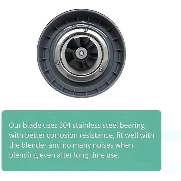 2 kpl sopii 600W/900W Pro Extractor Blade -sarjan varaosiin, mukana 2 silikonikumitiivistettä