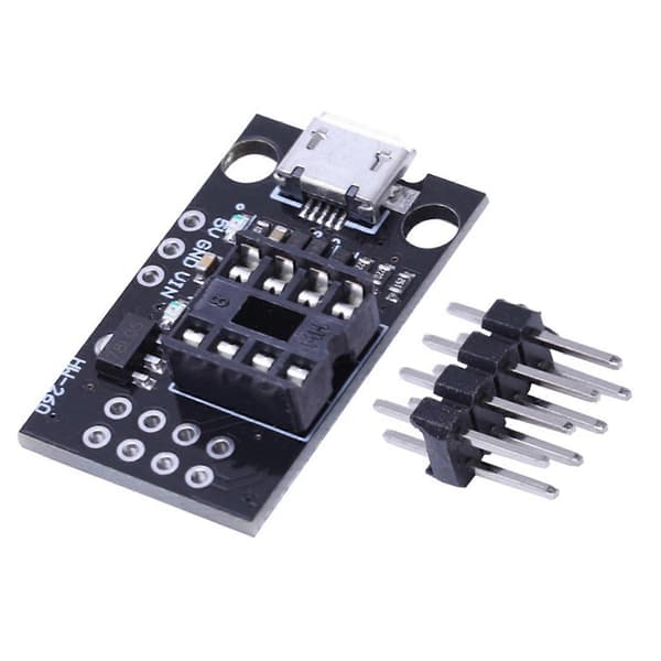 Utvecklingsprogrammeringskort för ATtiny13A/ATtiny25/ATtiny45/ATtiny85