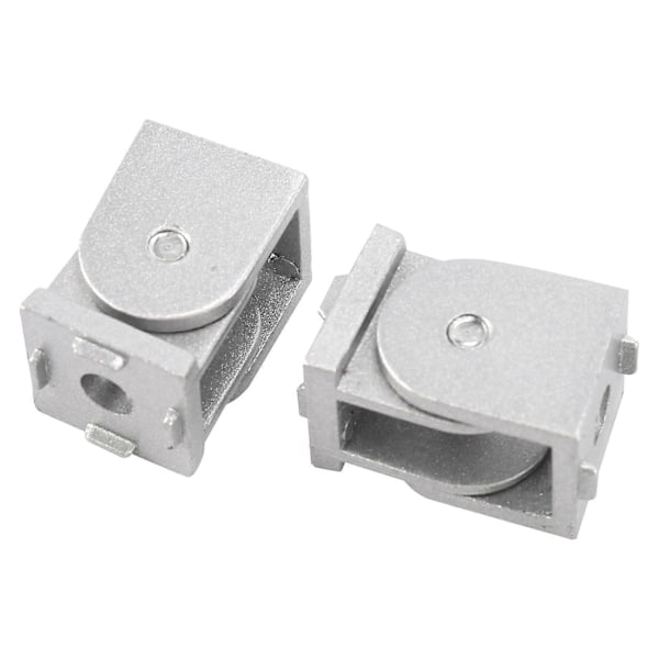 2 stk/parti Legering Fleksibel Pivotledd Kobling For Eu Standard Aluminium Ekstruderingsprofil 2020