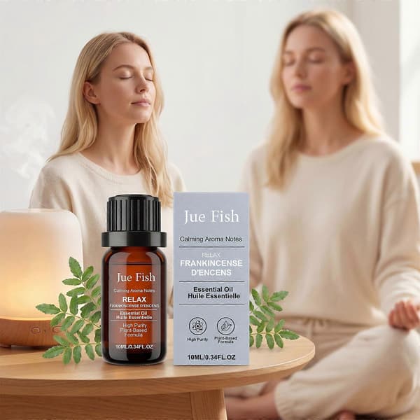 Frankincense æterisk olie - til hår, hud, diffuser, aromaterapi og duft til gør-det-selv-lys 1pcs
