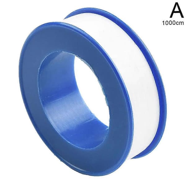 VVS-tape tætningstape PTFE VVS-tape til brusehoveder og rørgevind Blue shell 10 meters