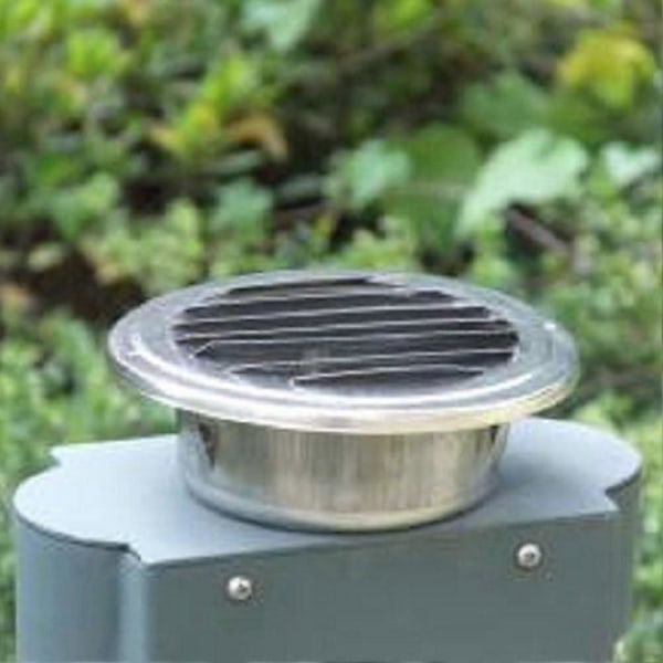 Ventilationsgaller för hemmet, torktumlare ventilationsskydd i rostfritt stål, rostskydd utomhus vägginstallation, enkel installation med lim eller cement för