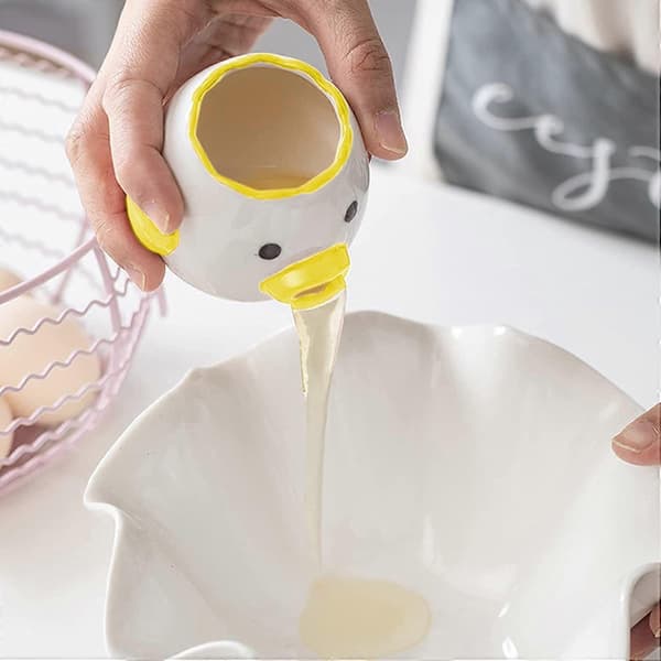 Äggseparator Köksredskap Äggseparator Bageritillbehör (Gul+Rosa)