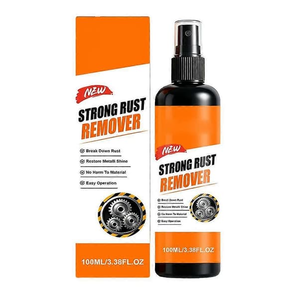 HOMONTH Bil Rustfjerner Spray - Metaloverflade Oxidationsrenser til Chassis og Hjul
