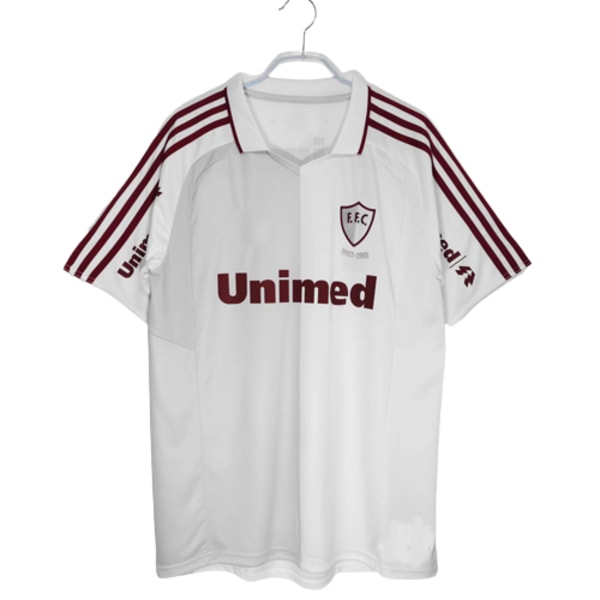 2011-12 Fluminense 100-vuotisjuhlaversio mukautettu pelipaita treenipuku lyhythihainen pelipaita T-paita Vidic NO.15 XXL