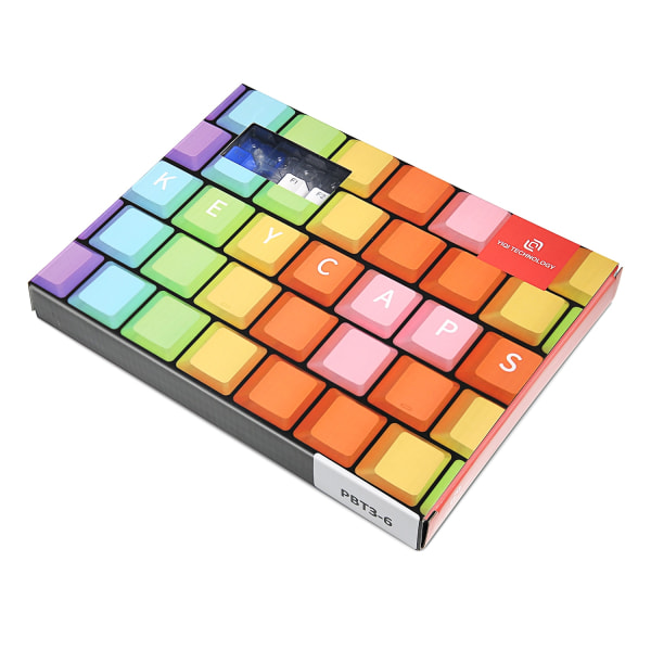 Universal PBT Keycaps Cherry Type DYE-SUB DIY Gaming Mekanisk Tastatur Keycaps CR-2