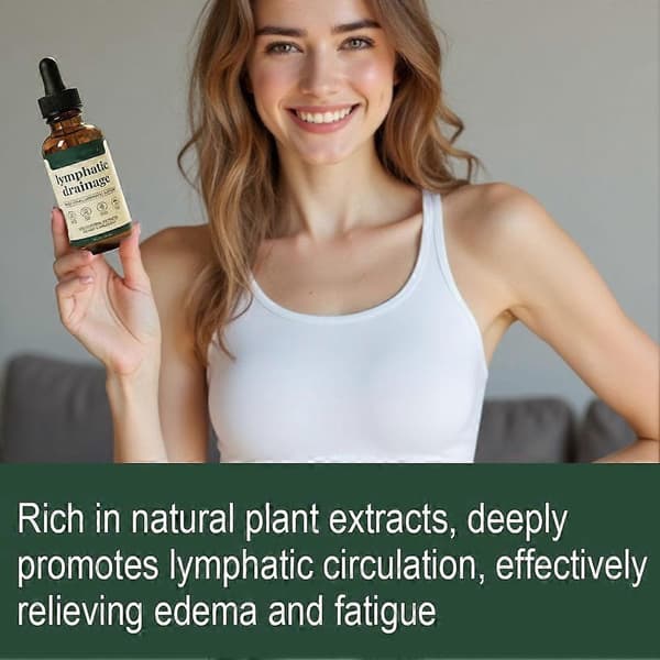 Lymphatic Drainage Solution 59ml Plant Extract Edema Relief Massage