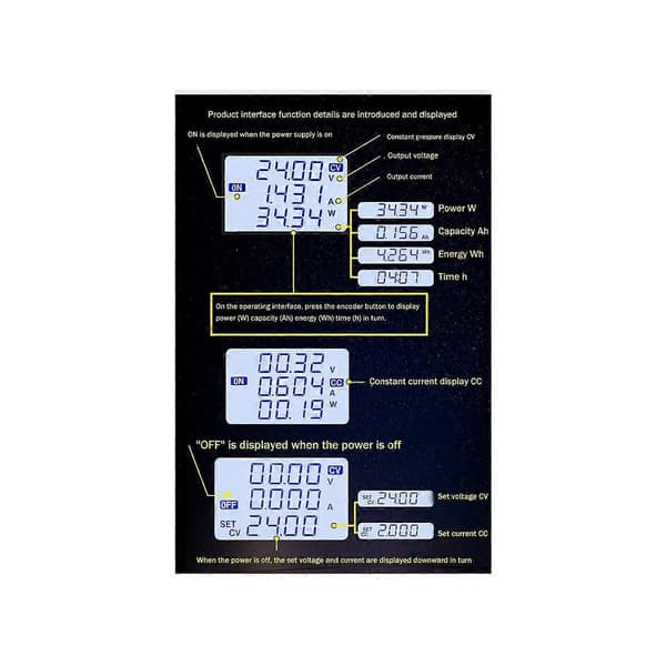 DC Boost Converter 5A 80W Strömmodul Justerbar Konstant Spänning och Konstant Strömladdning M