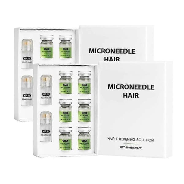 Alphainfuse Hårgenvækstsystem, Avanceret Hårvækstbehandling Ginseng 6 stk./sæt 2pcs