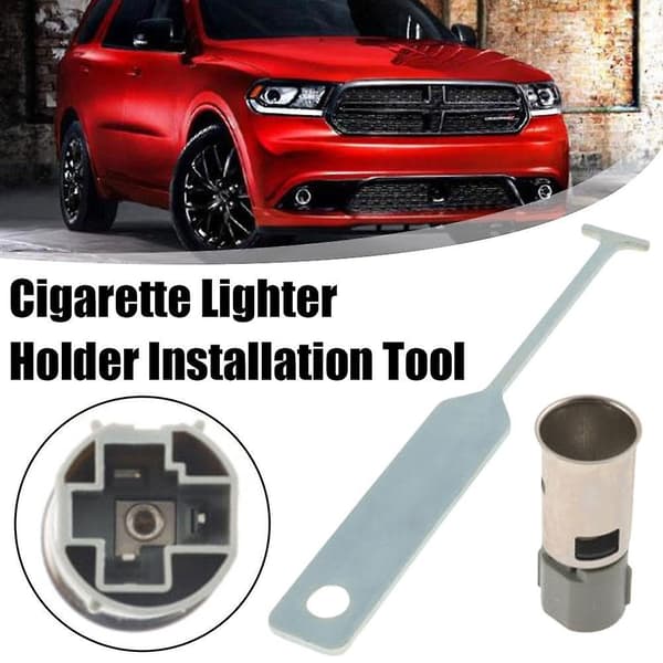 For Jeep Chrysler 12V Lighter, Extra Power Outlet and Removal Too