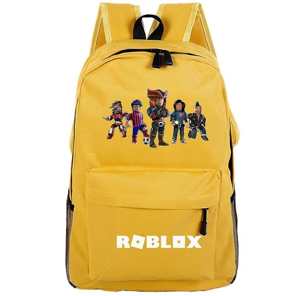 Roblox Skolväska Ryggsäck Student Skolväska Resväska Color-1