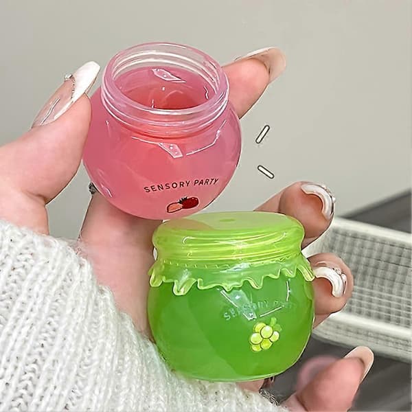 Jordgubbsläppmask 3 års hållbarhet över natten sovande olja Green grape