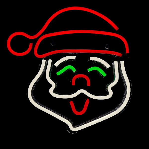 Julemand Neon Skilt Jul Neon LED Neon Væglampe Akryl Neon Skilte til Væg USB Unik Natlampe til Julefestival Hjem Dekorationer Bar Fest