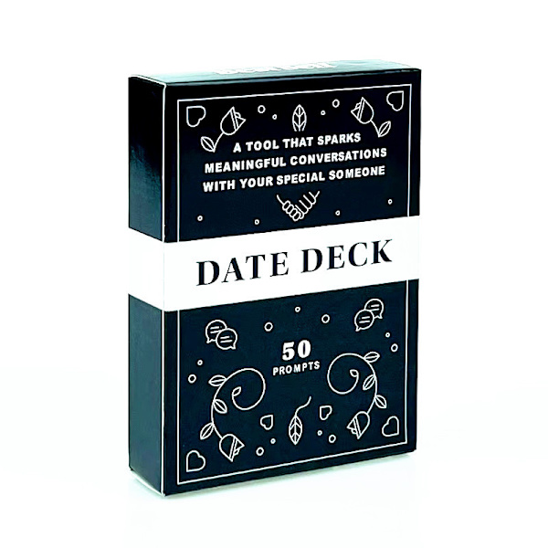 INTIMITET Kortstokk fra Bestseif Parspillkort 150 Intime Samtaler Date Deck