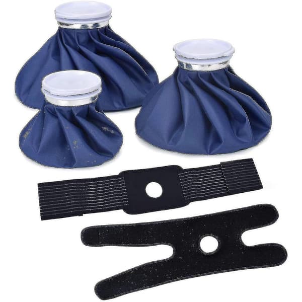 Kne Smertelindring Ispose Stropper - 6 Tommers Varm & Kald Terapi Pads