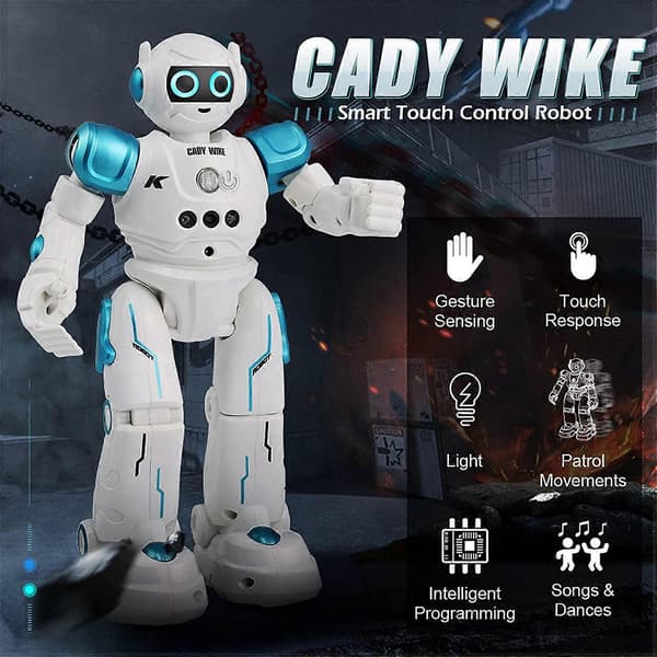 Robotleke, geststyrt fjernkontrollrobot, smarte intelligente programmerbare roboter