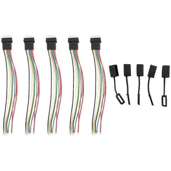 5 STK RC Fly 6S Balansehode med hetteforlengelse Ladekabel Ledning 10 cm DIY for Li Po Batteri