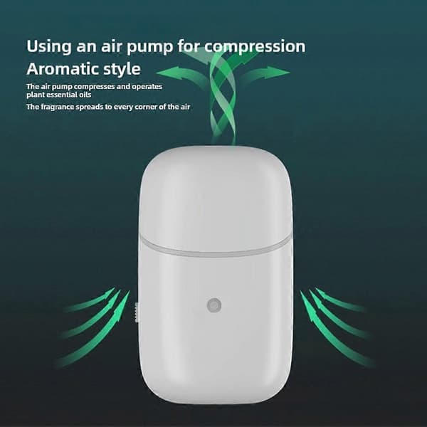 Vannfri diffuser for hjemmet - Plug-in oljediffuser for vegguttak nattlys 1pc