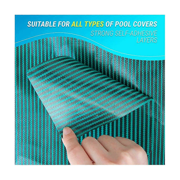 Pool Patch Vattentätt Poolskydd Punkteringsreparationsset Pool Patch Reparationsverktyg för Poolskydd Kajak Sp