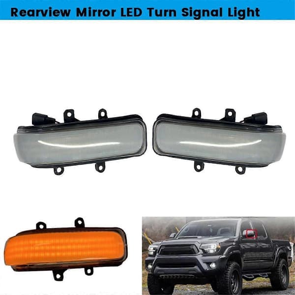 1 par Bil Backspegel LED Blinkers Ljus för 4Runner Noah Voxy Alphard 2008-2013 B