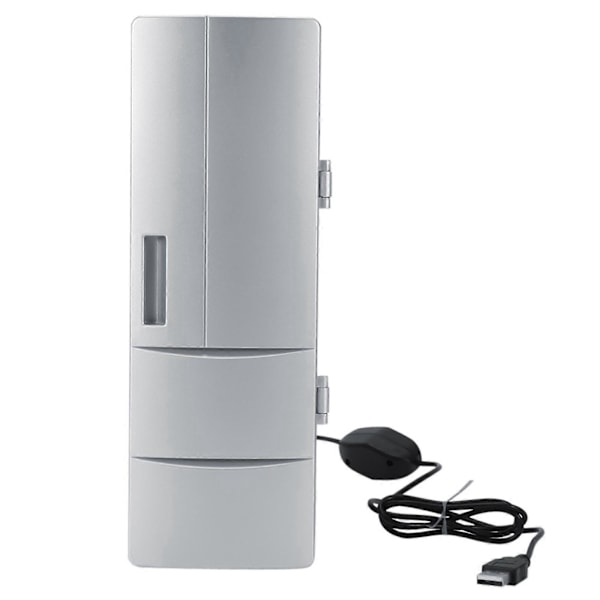 USB Mini Kjøleskap for Drikke og Snacks