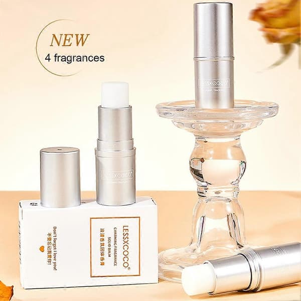 LESSXCOCO Charming Fragrance Body Solid Balm Luonnollinen raikas deodorantti Blue Bell