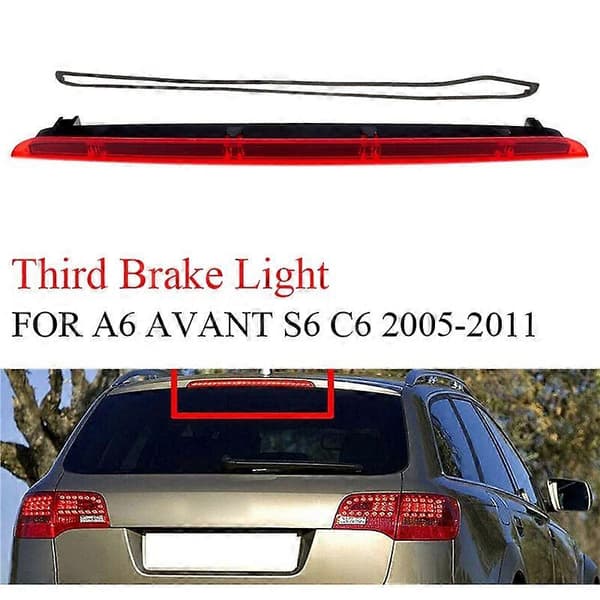 til A6 S6 2005-2011 3. Tredje Bremselys LED Stoplygte Samling 4F9945097