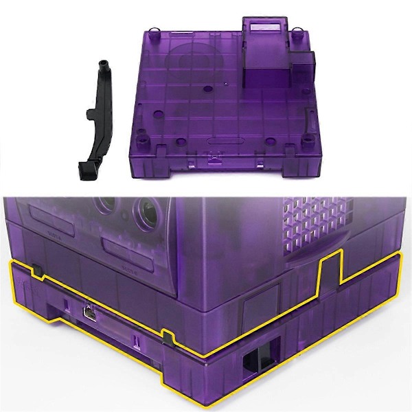 Udskiftningsskal til Gameboy Player, etui til spil, konsoldele B
