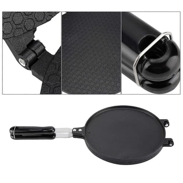 Non-stick gass egg roll vaffeljern for baking