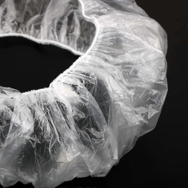 100 st Universal Transparent Ratt Skydd Elastiskt Vattentätt Plast Skydd Ratt Skydd Bil Interiör Tillbehör