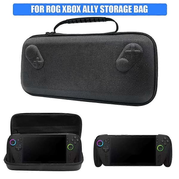 Kova suojakotelo Rog Xbox Ally -pelikonsolin lisävarusteille