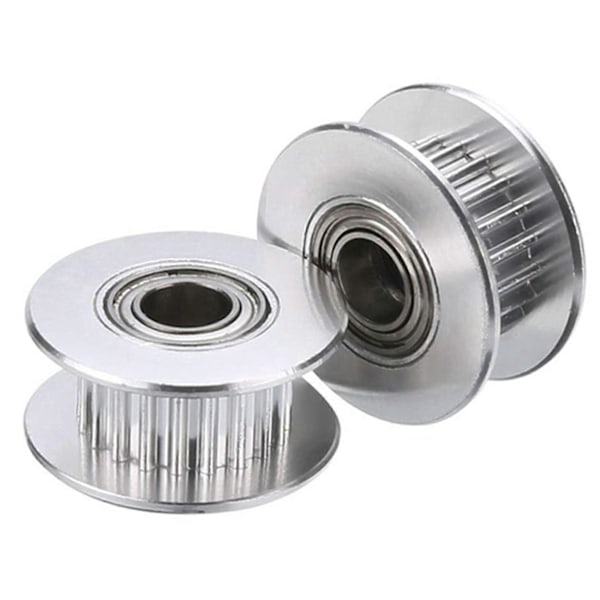 3D-skrivare Idler GT2 20 Tänder Synkron Remhjul Inre Hål 5mm Bredd 6mm Lämplig för VzBoT 3D-skrivare