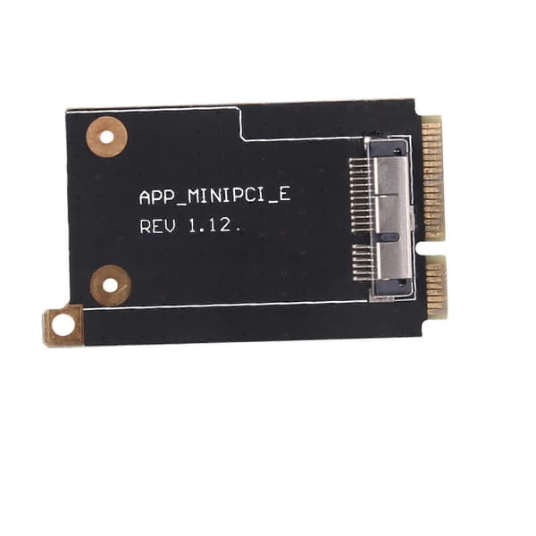 Mini PCI-E Adapter Konverter 52-Pin Mini PCI-E Kort för Broadcom BCM94360CD BCM943602CS BCM94360CS2